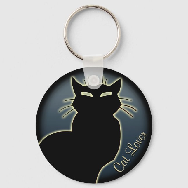 Cat Lover Schlüsselanhänger Katzenketten individue (Vorderseite)