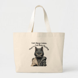 Cat Lover schreibt Tasche