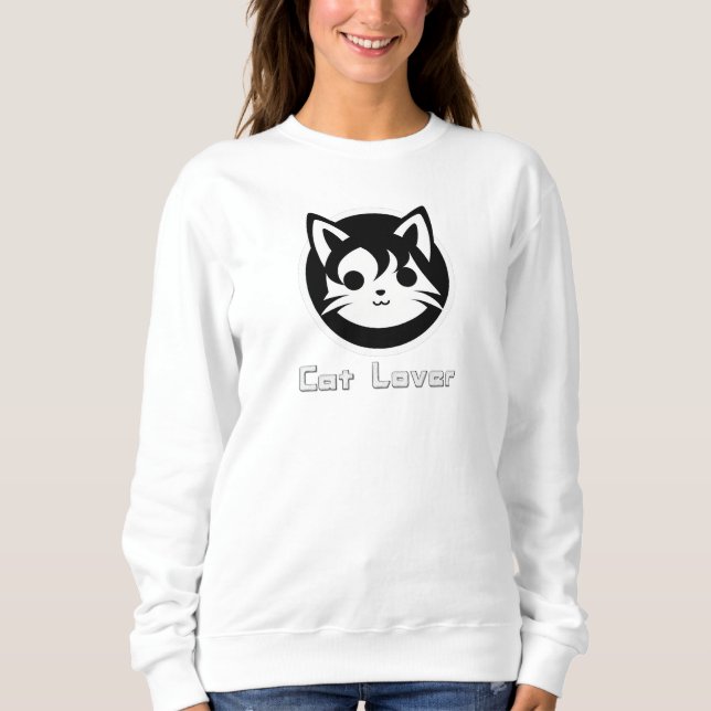 Cat Lover Sweatshirt (Vorderseite)