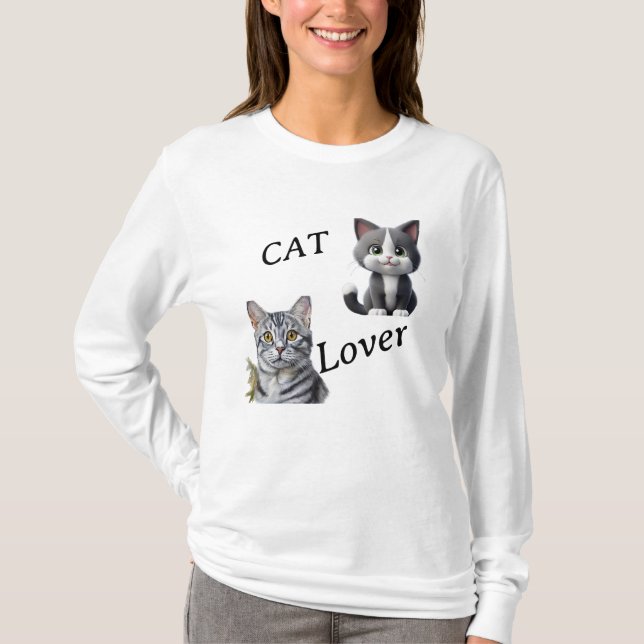 CAT LOVER T-Shirt (Vorderseite)