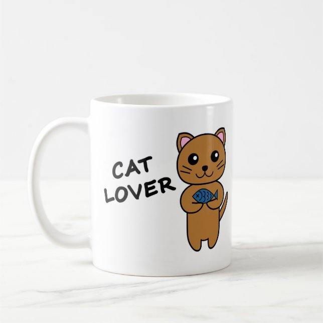 CAT LOVER TASSE (Links)