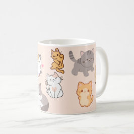 Cat Lover Tasse | Niedliches Geschenk für Katzen M