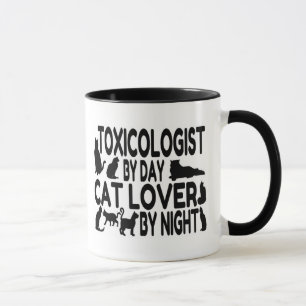 Cat Lover Toxicologin Tasse