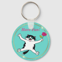 Cat Lover Tuxedo Katze Spaß haben