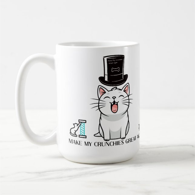 cat lovers coffee mug  (Gauche)