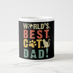 Cat Lovers   Der beste Cat-Vater der Welt Jumbo-Tasse