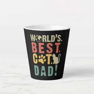 Cat Lovers | Der beste Cat-Vater der Welt Milchtasse