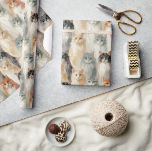 Cat Lovers Geschenkpapier