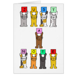 Cat Lover's leere Note Card