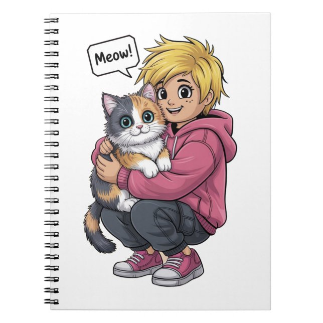 Cat lovers notizblock (Vorderseite)