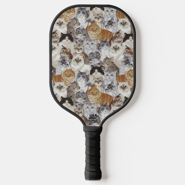 Cat Lovers Pickleball Paddle (Vorderseite)