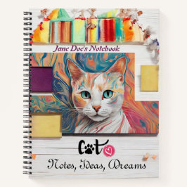 Cat Lover's Spiral-Notebook Notizbuch