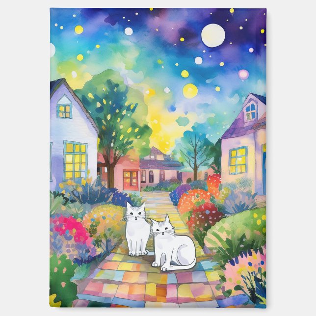 Cat magnet (Vorderseite)