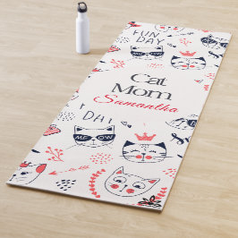 Cat-Mama anpassbar Yogamatte