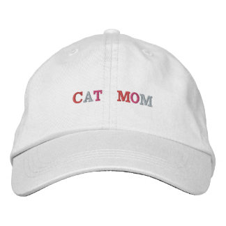 Cat-Mama Bestickte Baseballkappe