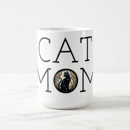 Cat Mama Black Cat Kaffee Tasse