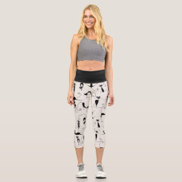 Cat Mama Capri Leggings