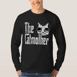 Cat Mama Catmother Goggles Cat Mother Kitty Mommy T-Shirt