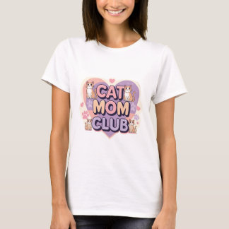 Cat Mama Club - Niedlich Retro Style Women's T - S T-Shirt