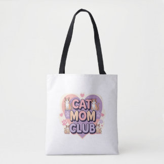 Cat Mama Club - Trendy Shoully Tote Bag Tasche