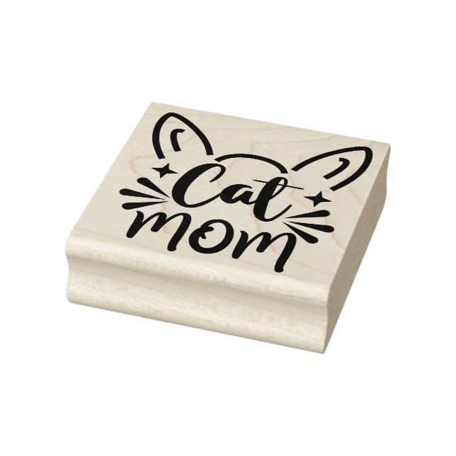 Cat-Mama Gummistempel (Stempel)