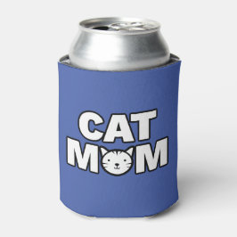 CAT-MAMA kann kühler (blau) Dosenkühler