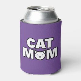 CAT-MAMA kann kühler (Lila) Dosenkühler