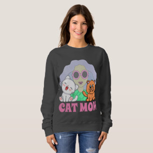 CAT-MAMA KUNST T - SHIRT UND SWEATSHIRTS VON FRAUE