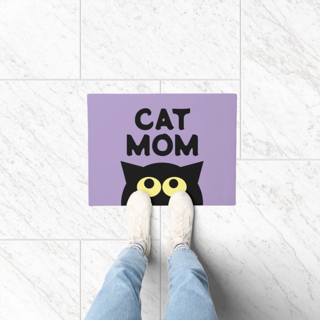 Cat Mama lustige Tür für Haustierbesitzer Fußmatte (Indoor)