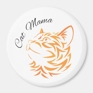 Cat Mama Magnet