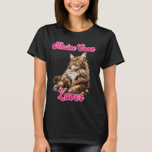 Cat Mama MAINE COON LOVER Maine Münzbesitzer T-Shirt
