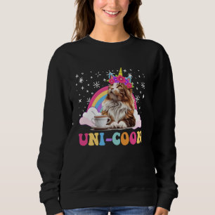 Cat Mama Maine Coon UNI-COON Funny Main Mommy Sweatshirt