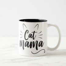Cat Mama- Mug pour amoureux des chats
