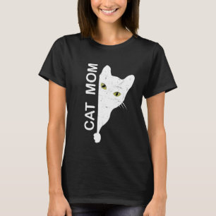 Cat Mama Mutter Lover Mama Kitty Niedlich Gewitter T-Shirt