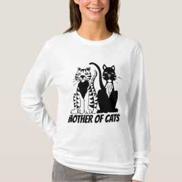 CAT-MAMA (MUTTER VON KATZEN) T - Shirt