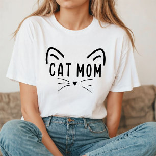 Cat-Mama Niedliche Fun Cat Lover Mama Tri-Blend Shirt
