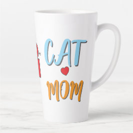 Cat-Mama - Niedlicher Felin mit optionaler Persona Milchtasse