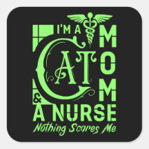 Cat Mama Nurse - Funny Gift for Nurses & Cat Lover