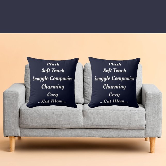Cat Mama Plush Soft Charming Gemütliches Niedliche Kissen (Von Creator hochgeladen)