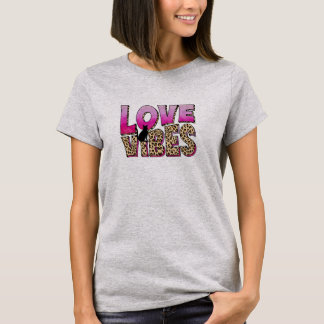 Cat Mama Shirt - Liebe Vibes Personalisiertes T-Sh