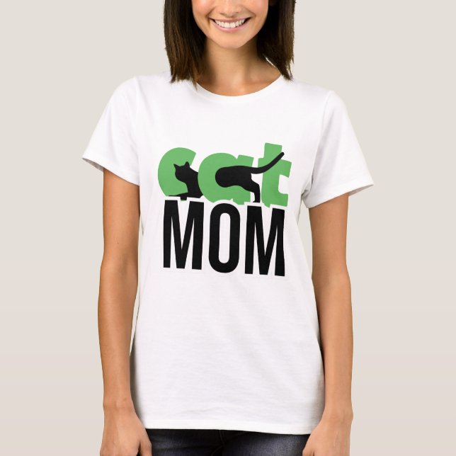 Cat-Mama T-Shirt (Vorderseite)