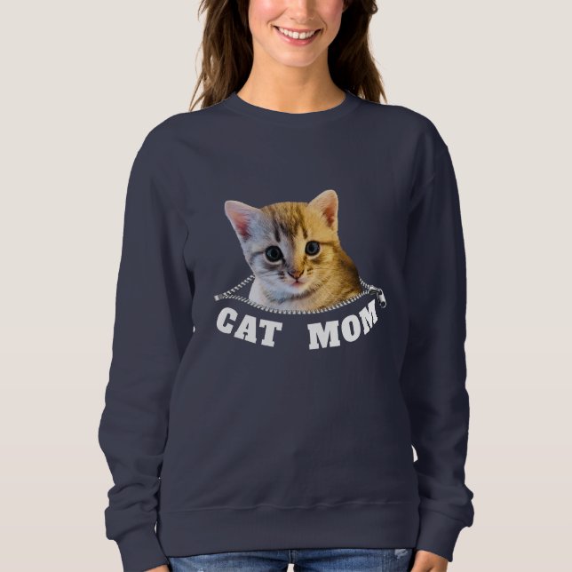Cat Mama T - Shirt (Vorderseite)