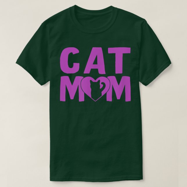 Cat-Mama  T-Shirt (Design vorne)