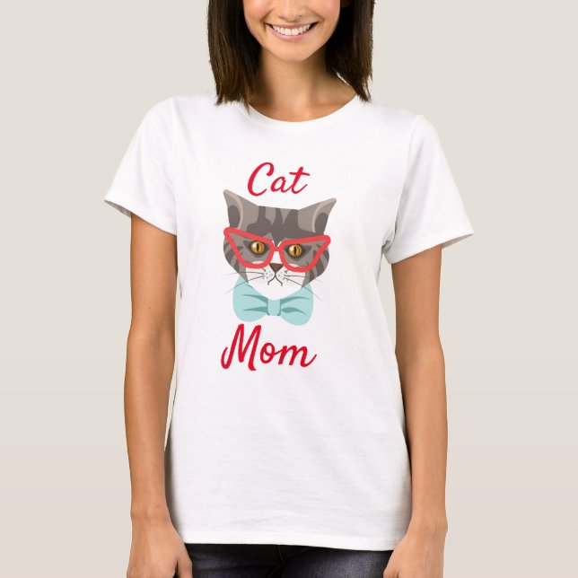 Cat Mama T - Shirt (Vorderseite)