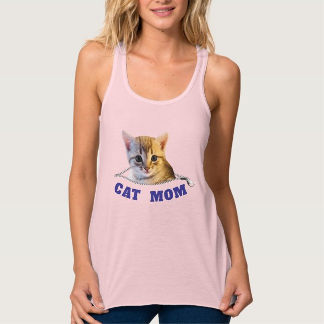 Cat Mama T - Shirt (Vorderseite)