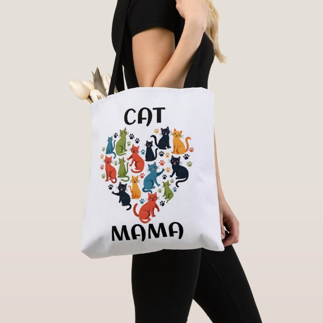 Cat Mama Tasche (Von Nahem)