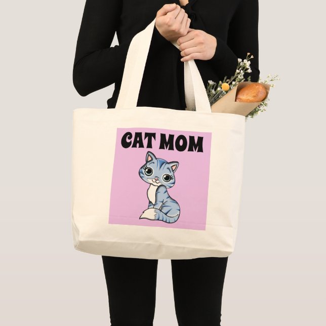 CAT-MAMA TASCHE FARBIG HANDBAG PURSE (Vorderseite (Produkt))