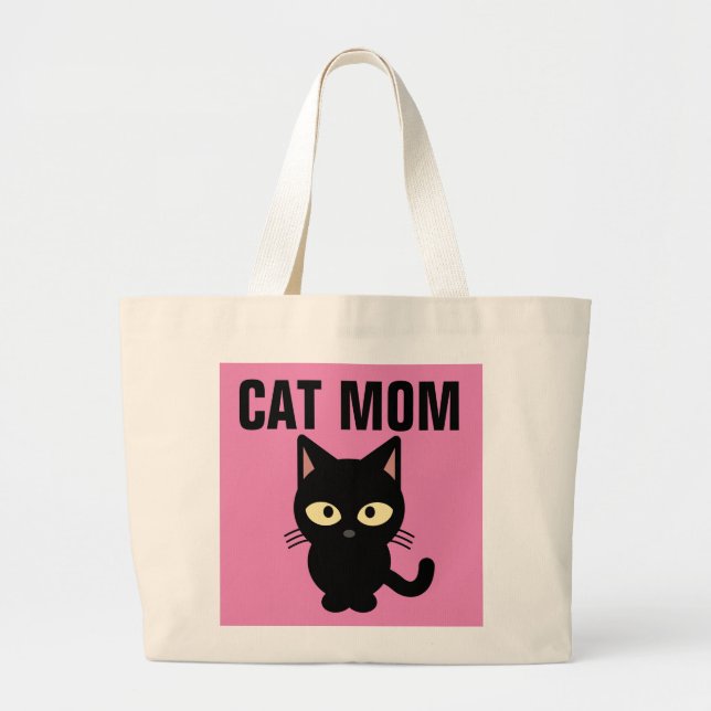 CAT-MAMA-TASCHE JUMBO STOFFBEUTEL (Vorne)