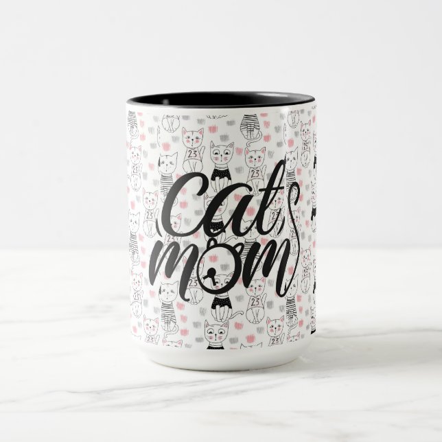 Cat-Mama Tasse (Zentrum)