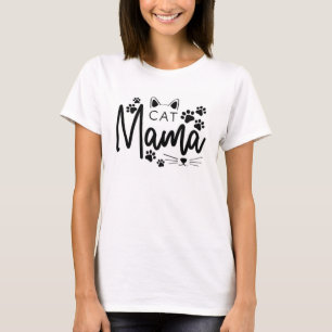 Cat Mama Tee Shirt